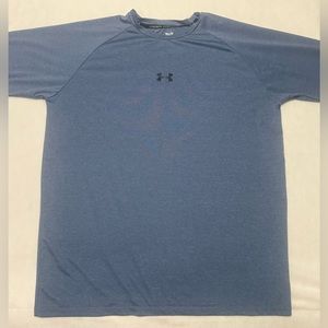 Men’s Light Blue Under Armour Heat gear long sleeve shirt
